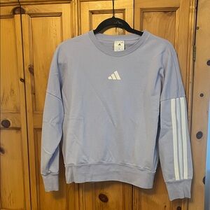 Adidas Men's Lavender Crewneck Sweater